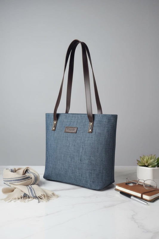 Aylin Tote Bag - Midnight Blue