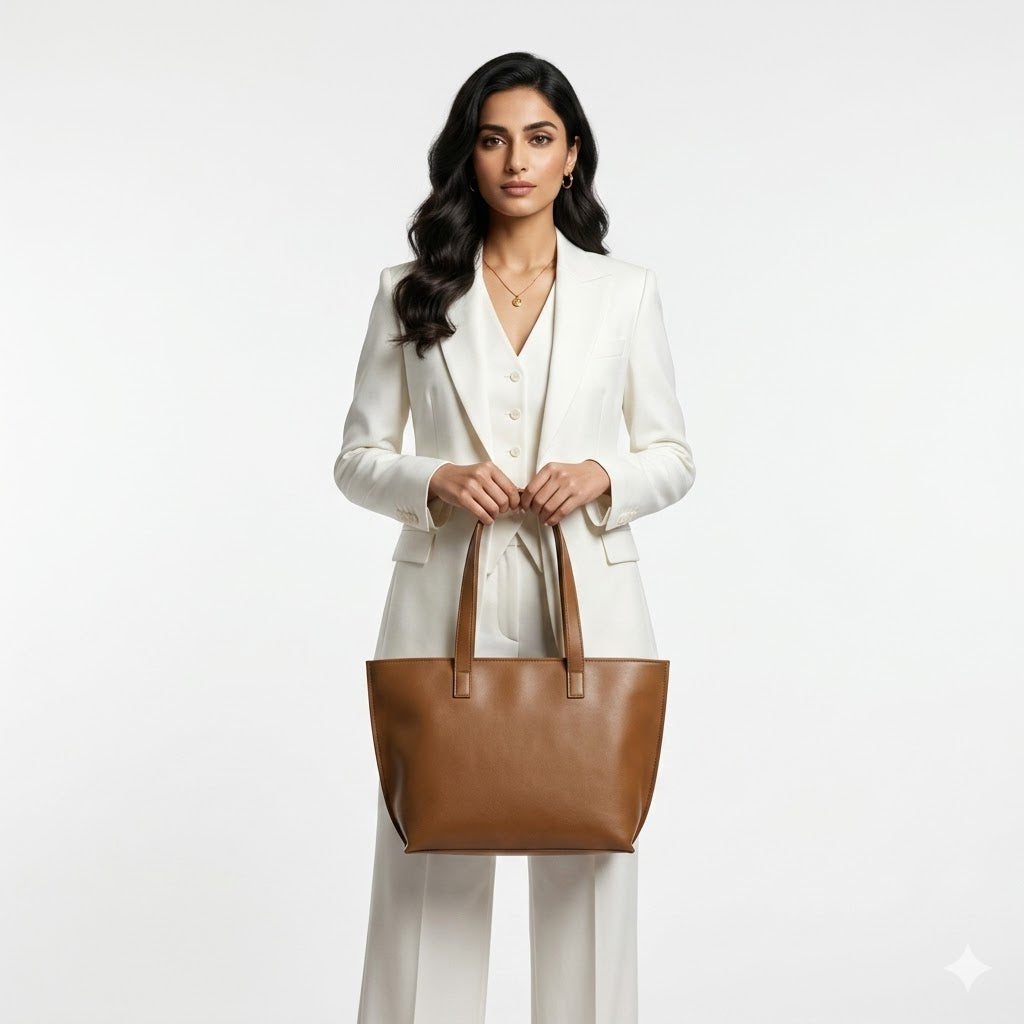 Fabilla Noir Tote - Brown