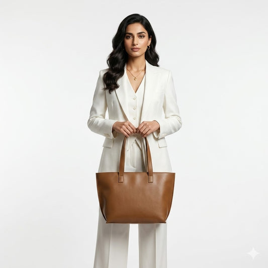 Fabilla Noir Tote - Brown