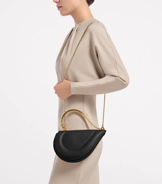 BVLGARI Serpenti Cuore 1968 Top Handle - Black