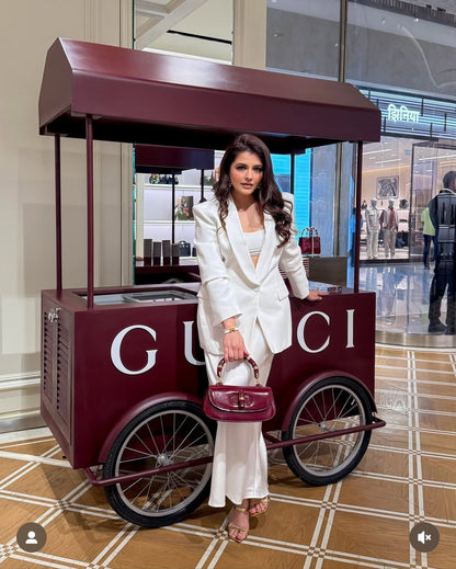 GUCCI Bamboo Diva 1947 - Red