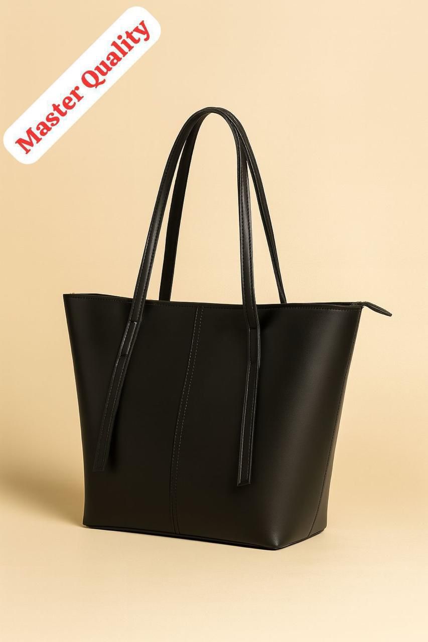 Big Size Tote Bag - Black