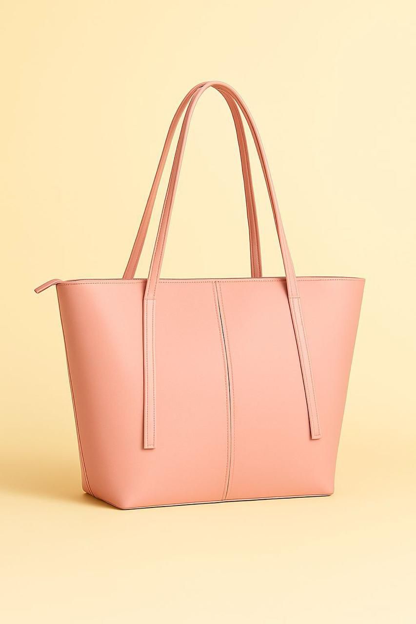 Big Size Tote Bag - Pink
