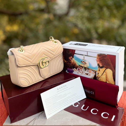 GUCCI Marmont Bag - Beige