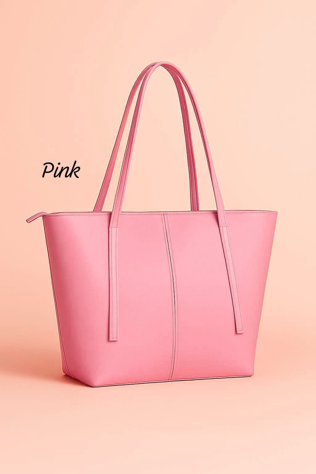 Big Size Tote Bag - Pink