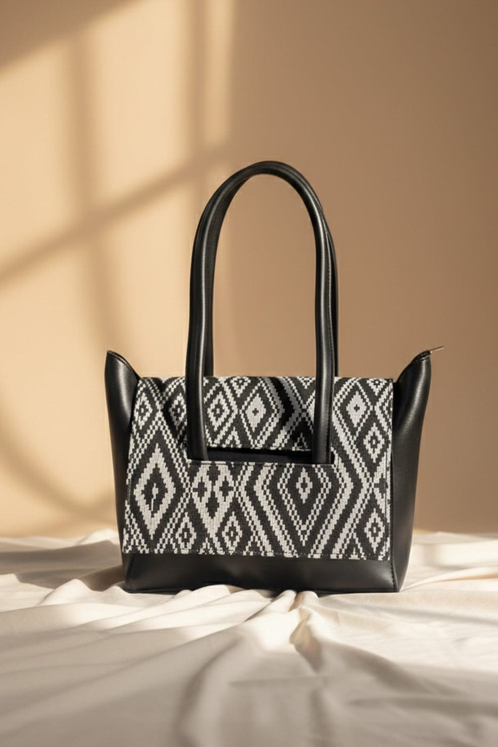 Reversible Tote Bag - Black
