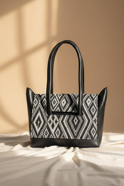 Reversible Tote Bag - Black