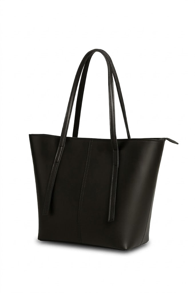Luxe Tote Bag - Black