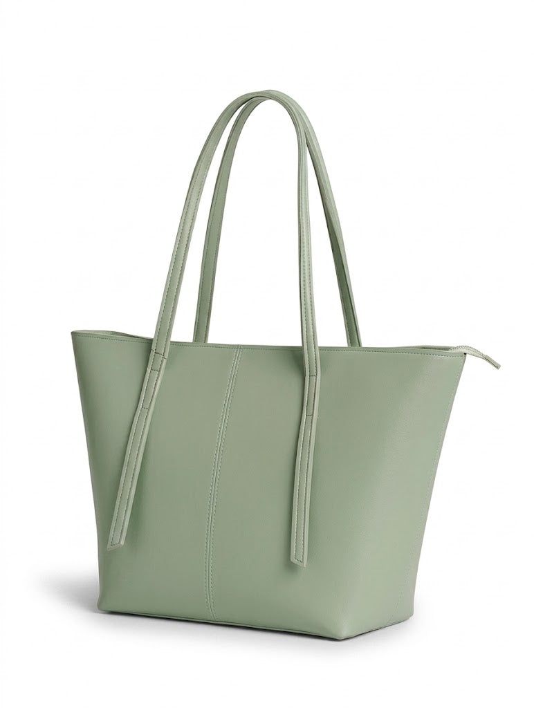 Luxe Tote Bag - Green