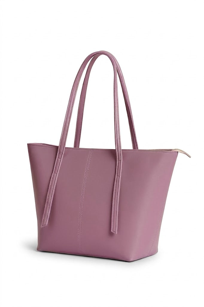 Luxe Tote Bag - Purple