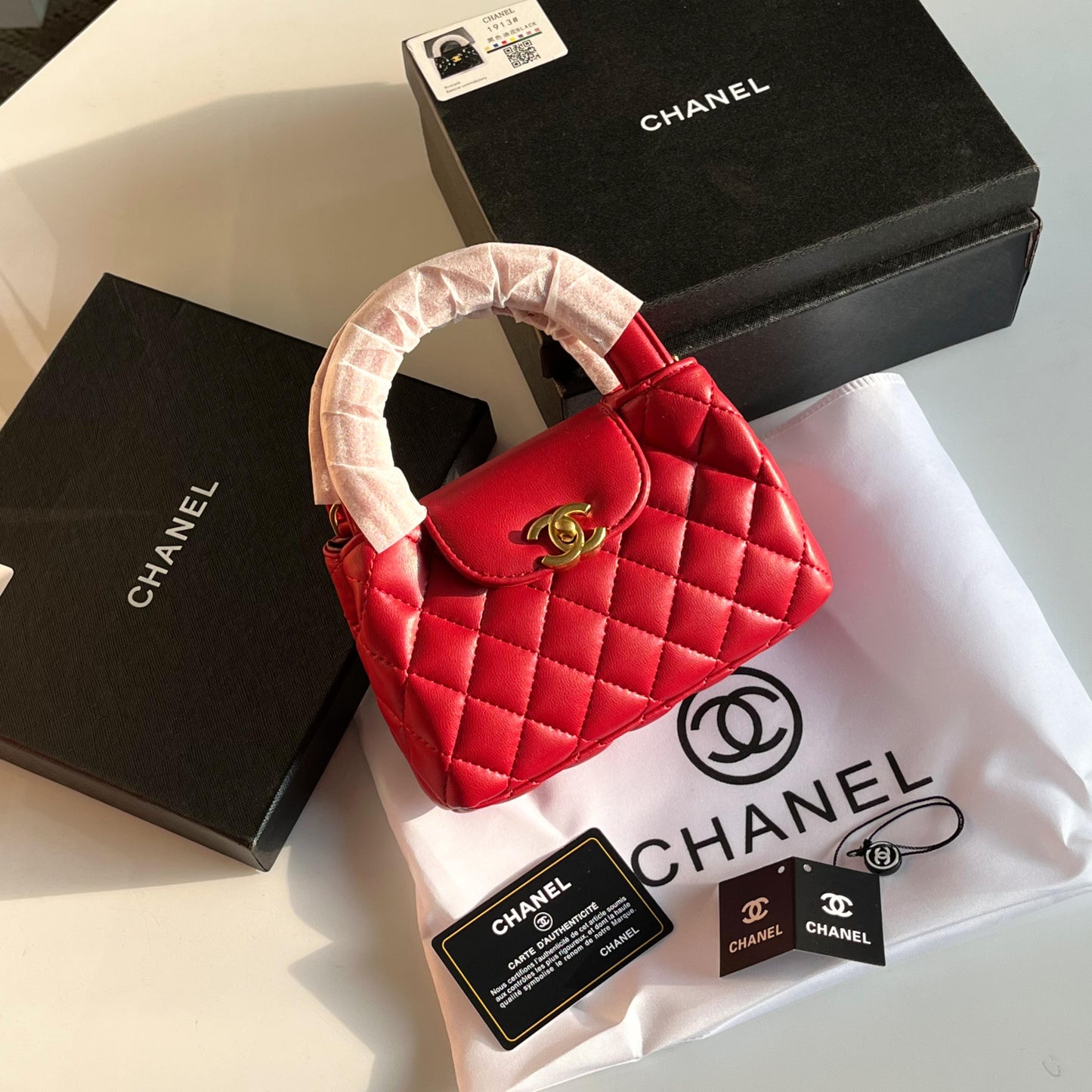 Chanel Kelly Crossbody Bag - Red