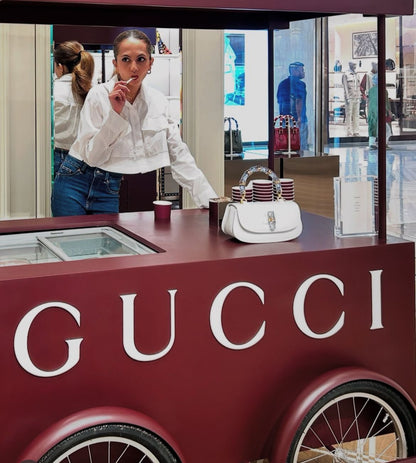 GUCCI Bamboo Diva 1947 - White