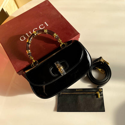 GUCCI Bamboo Diva 1947 - Black