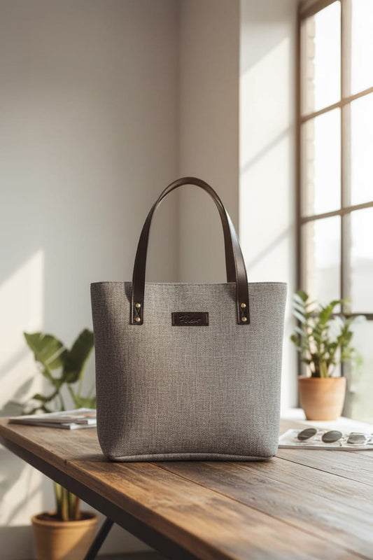 Aylin Tote Bag - Beige