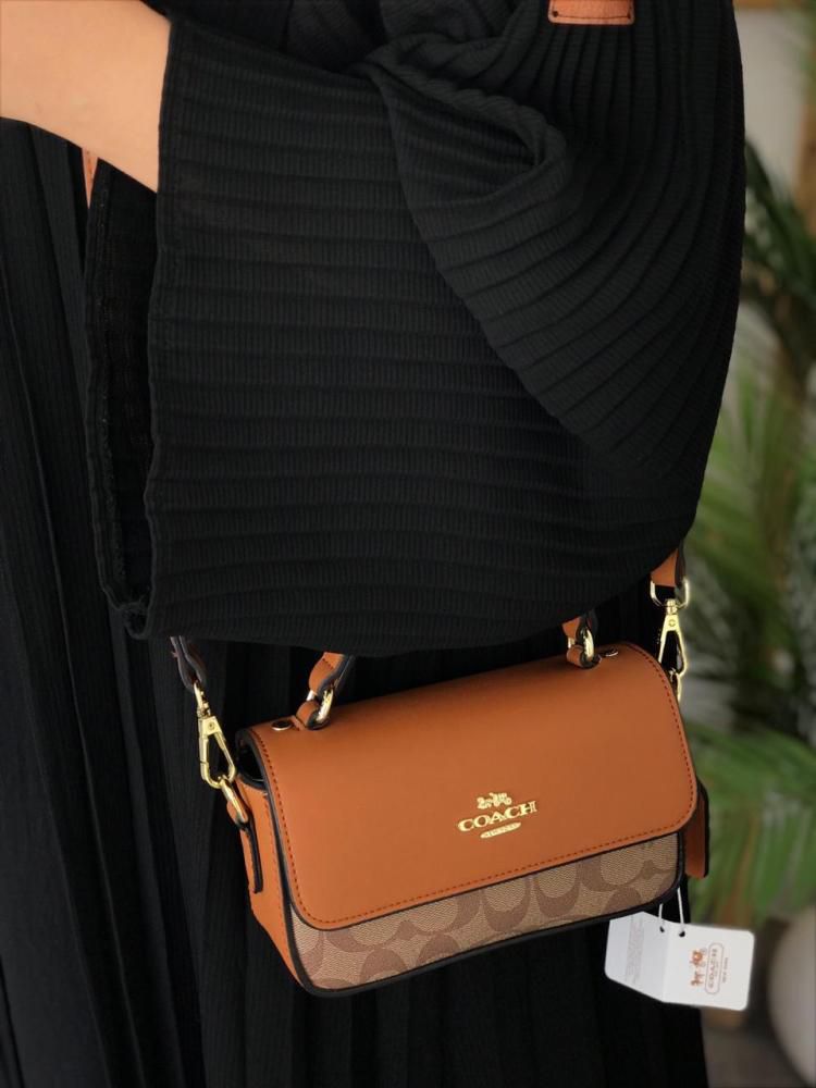 Coach Josie Top Handle Bag - Brown