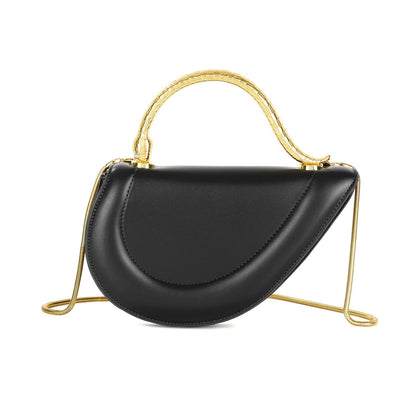 BVLGARI Serpenti Cuore 1968 Top Handle - Black