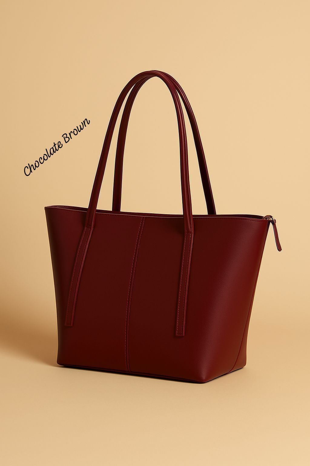 Big Size Tote Bag - Maroon
