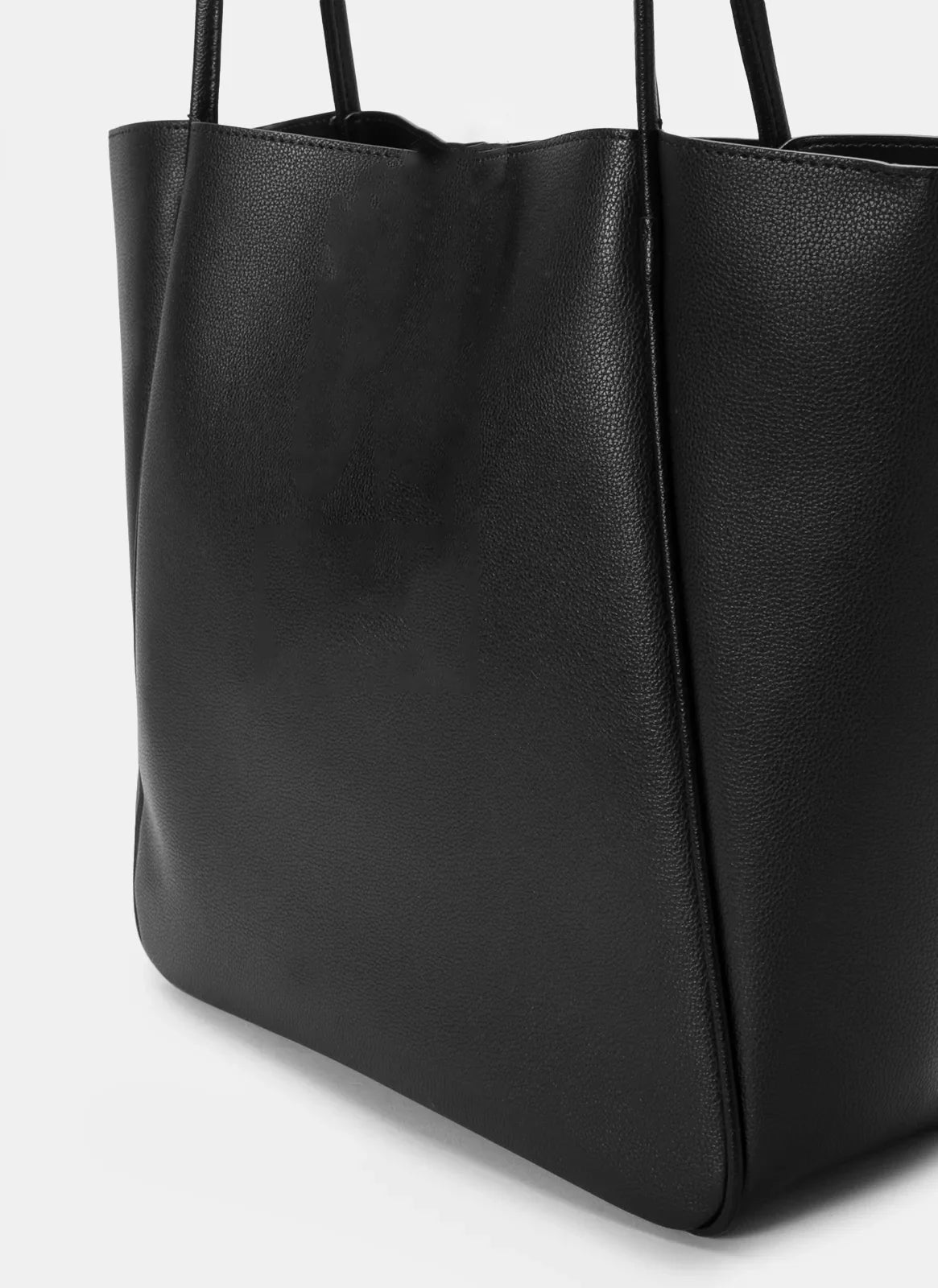 Pyramid Tote Bag - Black