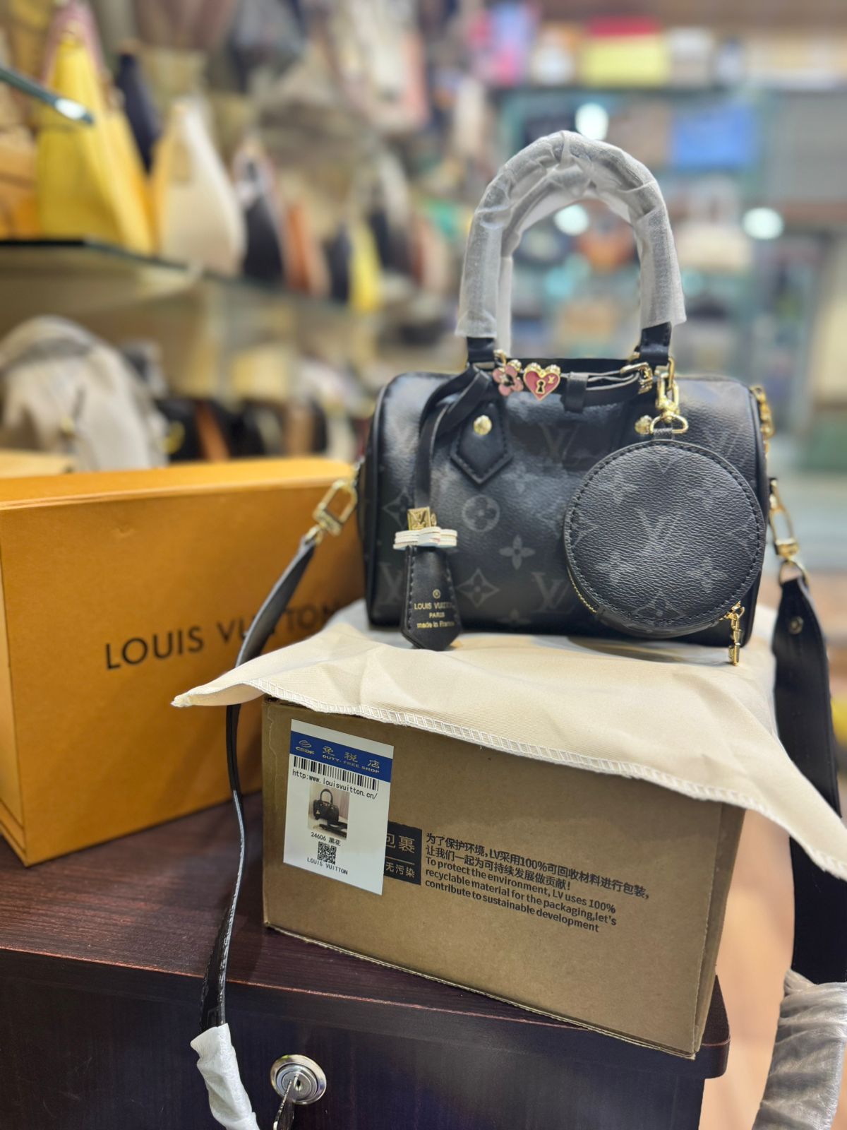 Louis Vuitton SPEEDY 18 LV&I Olympic