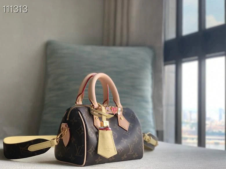 Louis Vuitton SPEEDY 18 LV&I Olympic - Brown