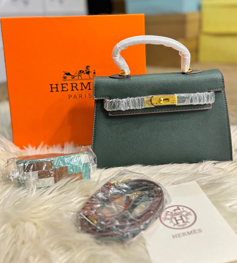 Hermès Kelly Sellier 20 - Green
