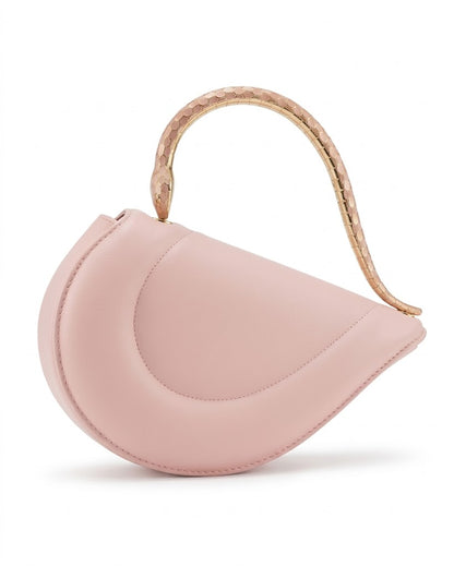 BVLGARI Serpenti Cuore 1968 Top Handle - Pink