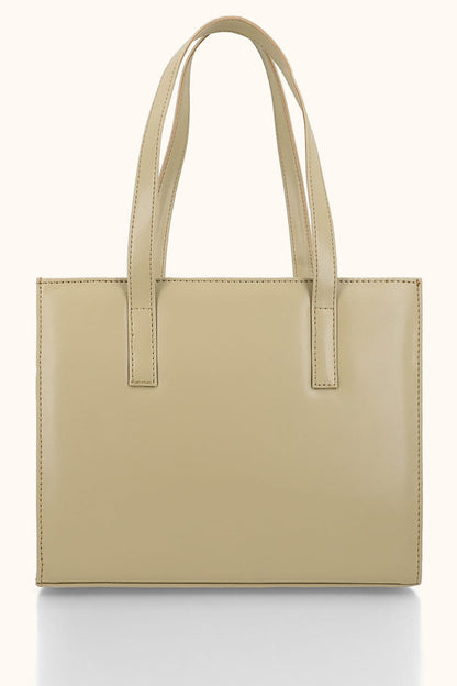 Velora Tote Bag - Beige