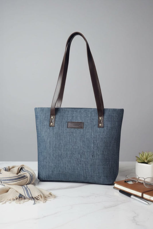 Aylin Tote Bag - Midnight Blue