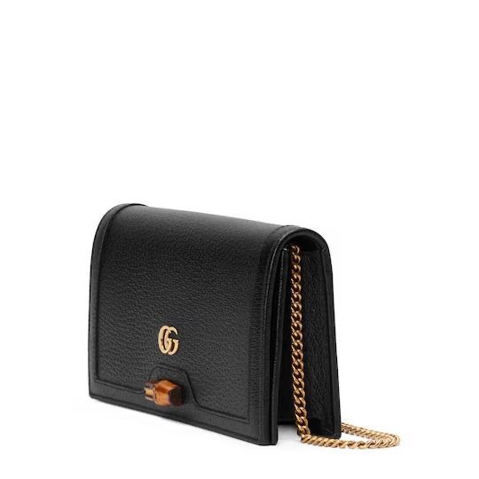 Gucci Diana Shoulder Bag - Black