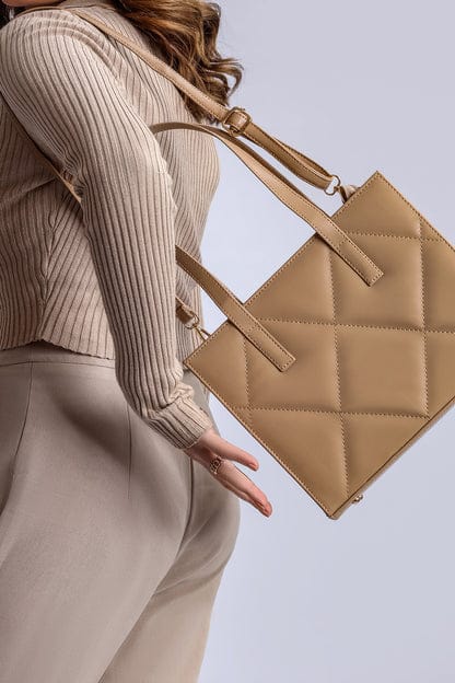 Velora Tote Bag - Brown