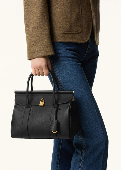LORO PIANA Loom Bag L32 - Black