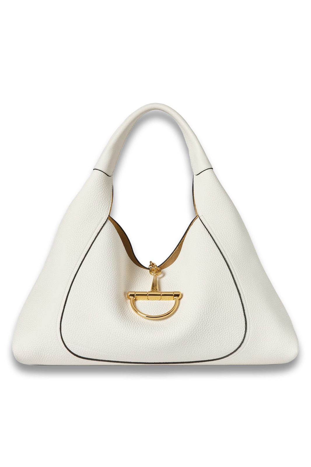 Gucci Softbit Maxi Shoulder Bag - White