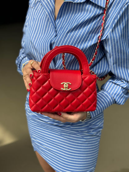 Chanel Kelly Crossbody Bag - Red